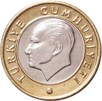 1 Türk Lirası — Tura (Atatürk)